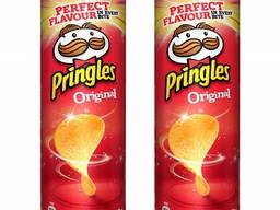 40g,165g Pringles chips in all languages text. best origin and best price