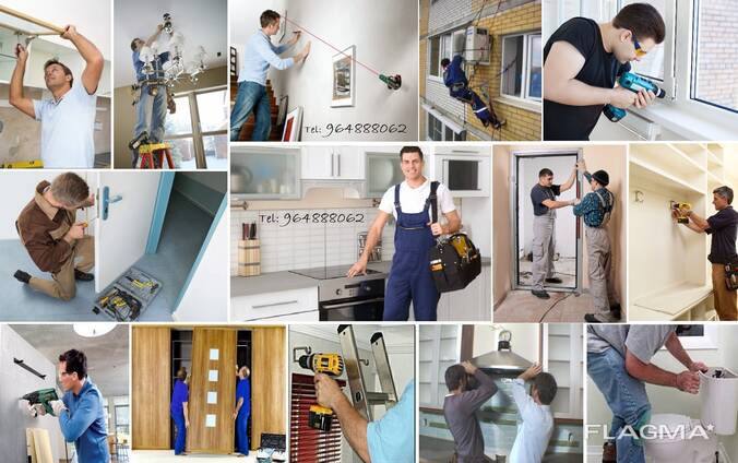 Montagem móveis, aparelhos ou qualquer equipamento!