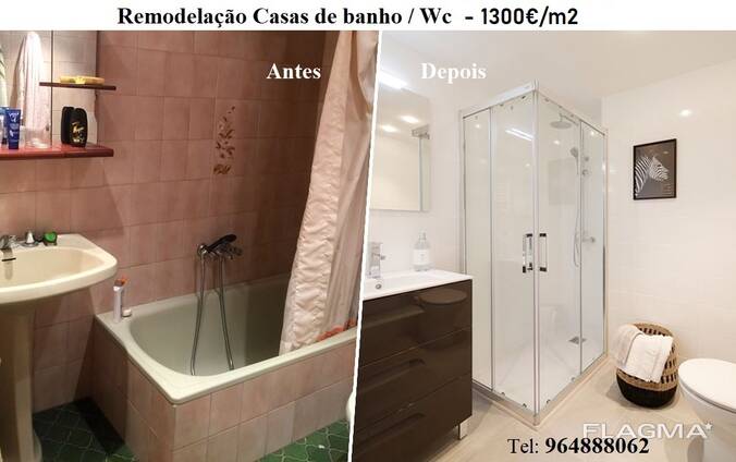 Remodelação Casas de banho / Wc