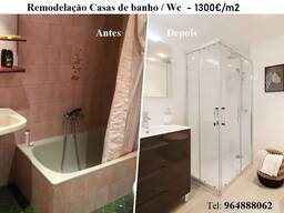Remodelação Casas de banho / Wc