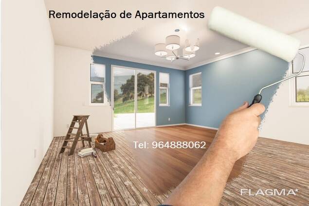 Renovação, Remodelação de Apartamentos / Casas, desde 100€/m2