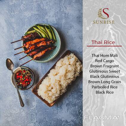 Rice from Thailand