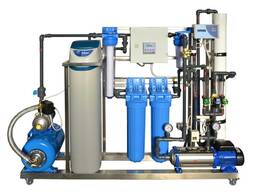 Sistemas modulares de tratamento de água em estruturas de aço inoxidável