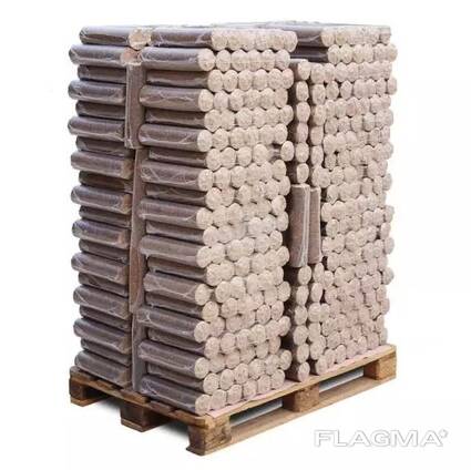 Wood briquette